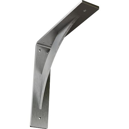 Ekena Millwork Legacy Steel Bracket, Stainless Steel 2"W x 10"D x 10"H BKTM02X10X10LESS